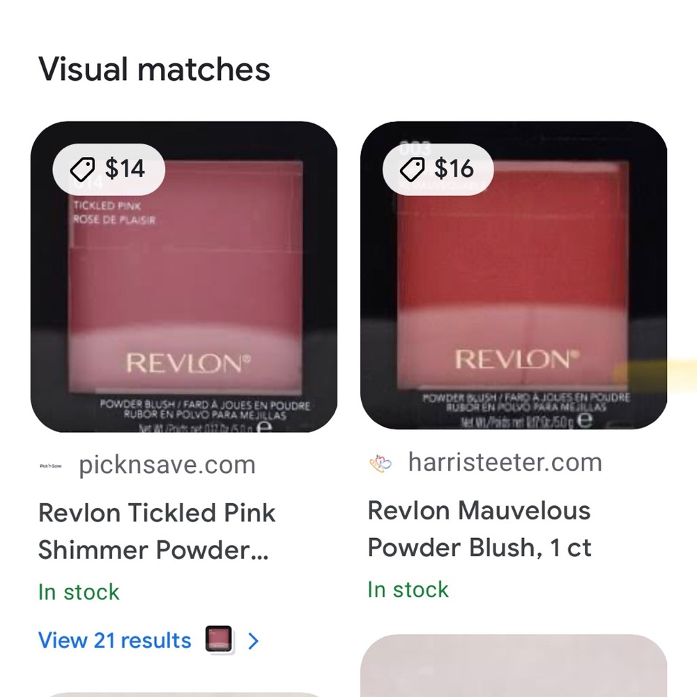 Revlon Tickled Pink Shimmer Powder Blush - Picture 3 of 3